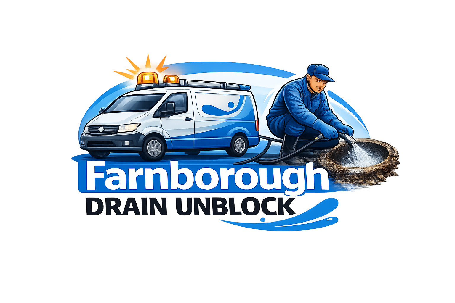 Farnborough Drain Unblock Logo