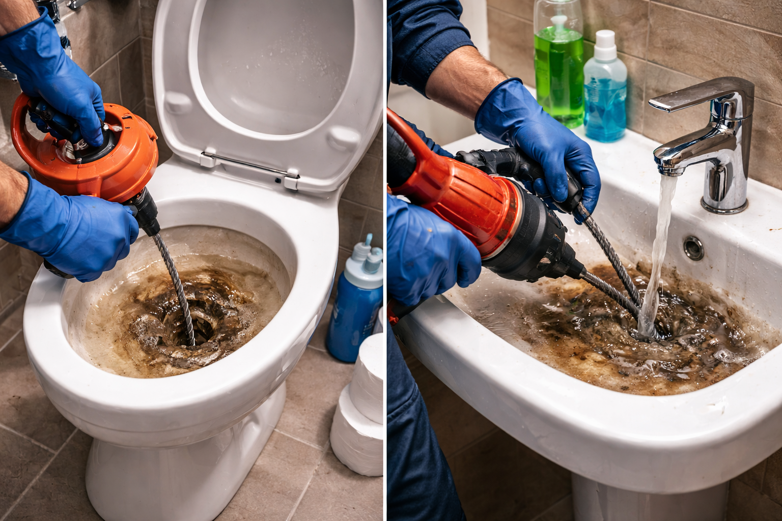 Toilet and Sink Unblocking